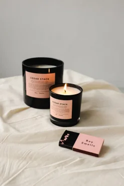 CEDAR STACK CANDLE