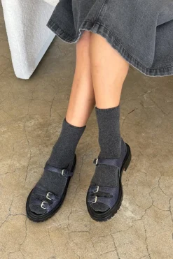CLOUD SOCKS CHARCOAL