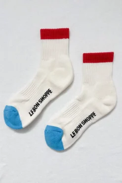 COLOR BLOCK GIRLFRIEND SOCKS