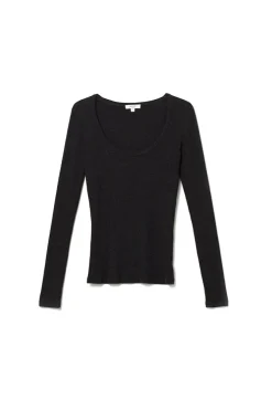 COREY SCOOP NECK TEE