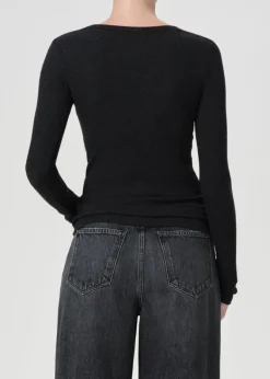 COREY SCOOP NECK TEE