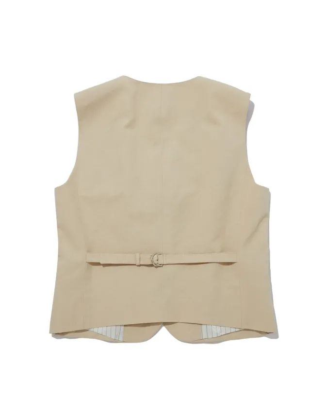 COTTON LINEN VEST