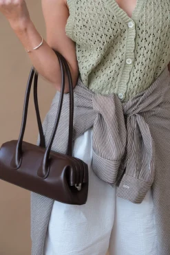 CROCHET OPEN KNIT VEST
