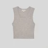CROPPED POPPY TANK