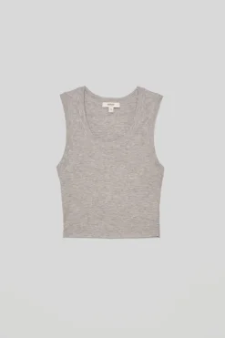 CROPPED POPPY TANK
