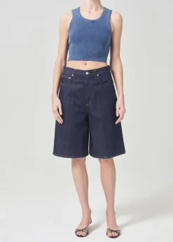 CROPPED POPPY TANK