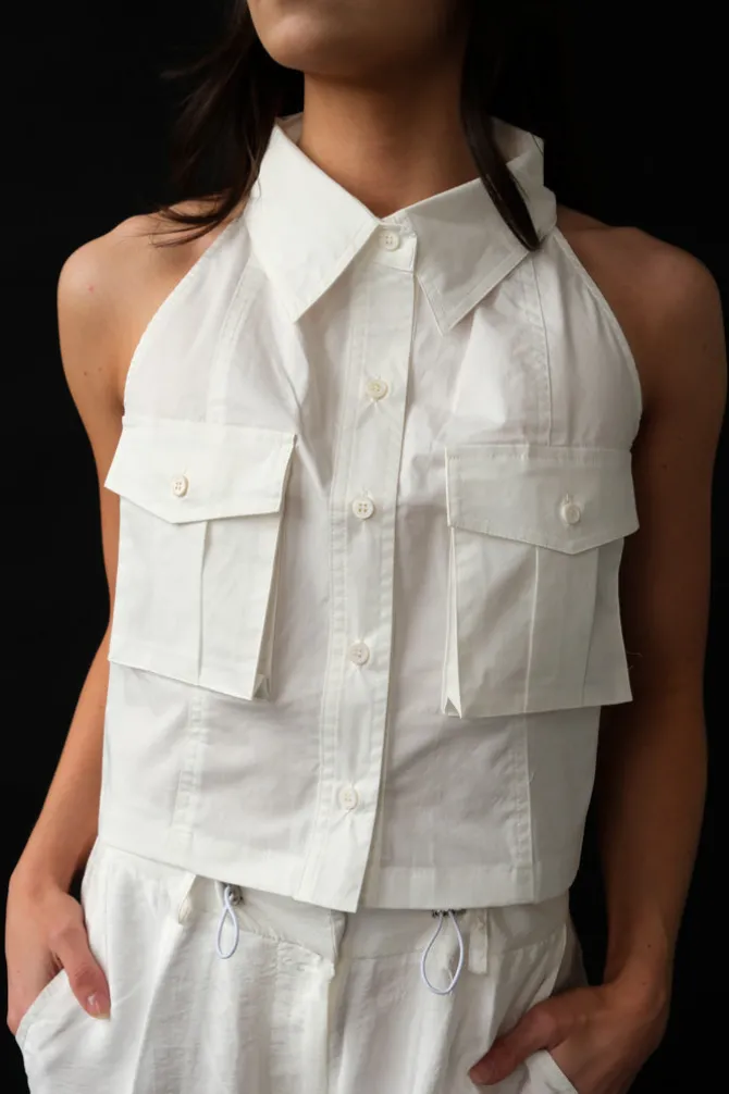 DEE HALTER BLOUSE
