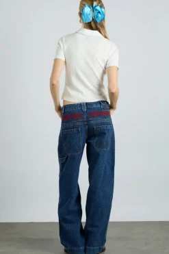 DEVON POINTELLE POLO TEE