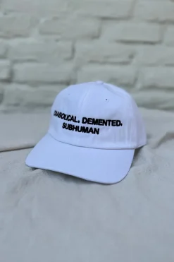 DIABOLICAL, DEMENTED, SUBHUMAN HAT