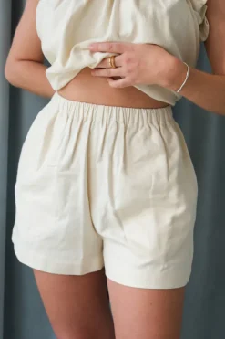 DIMITRI WOVEN SILK SHORT