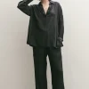 DRAWSTRING WIDE LEG PANTS