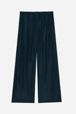DRAWSTRING WIDE LEG PANTS