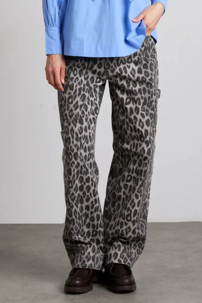 DREW LEOPARD CARGOS