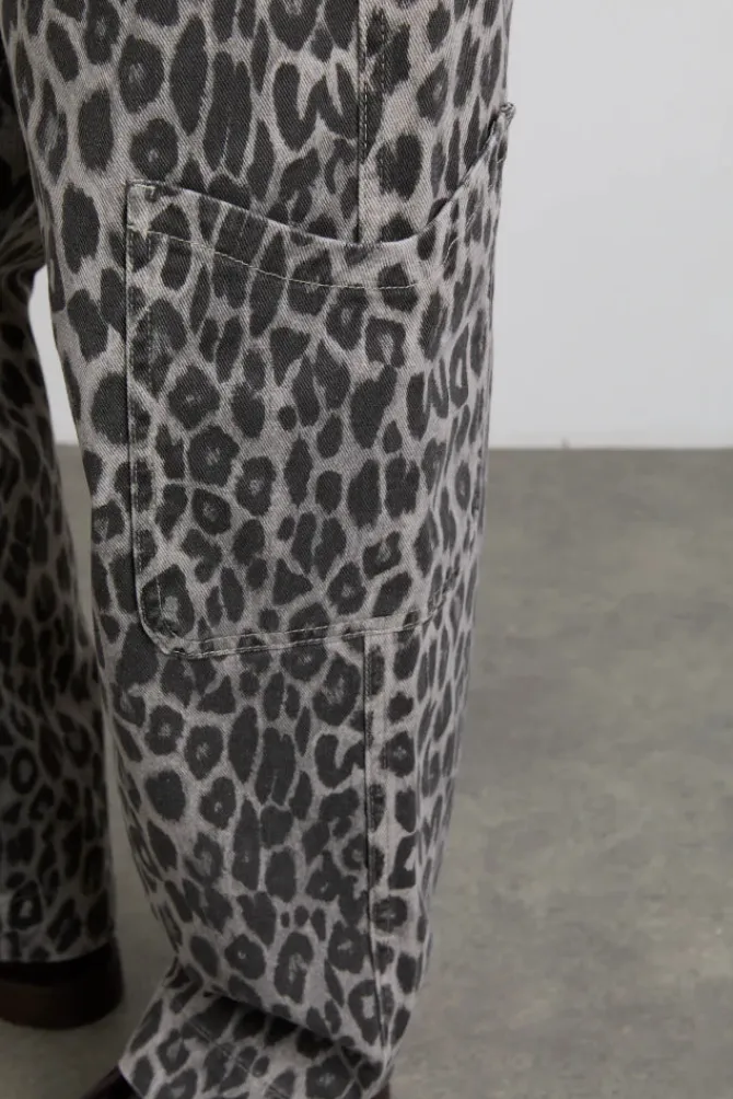 DREW LEOPARD CARGOS