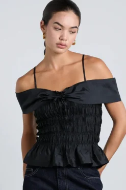 ELSA SHIRRED CAMI