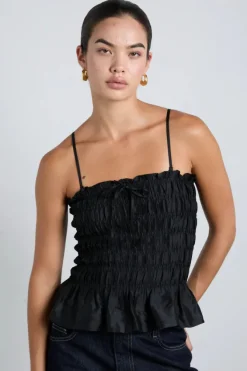 ELSA SHIRRED CAMI