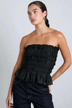 ELSA SHIRRED CAMI