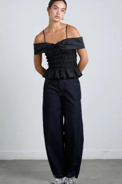 ELSA SHIRRED CAMI
