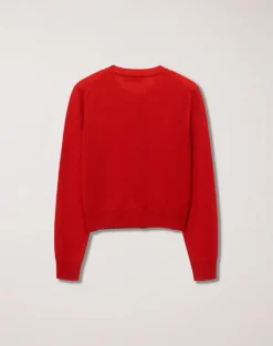 ESSENTIAL CREWNECK KNIT CARDIGAN