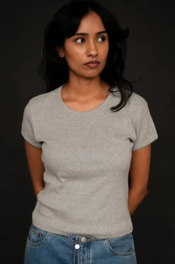 ESSENTIAL POINTELLE TEE