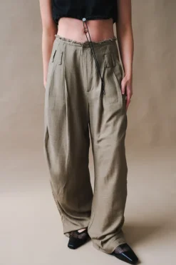 EVERYDAY WRINKLED PANT