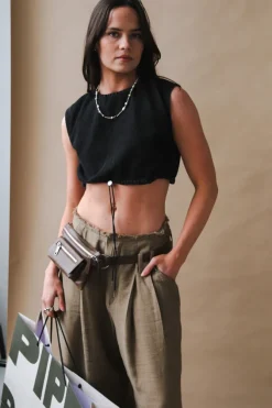 EVERYDAY WRINKLED PANT