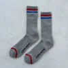 EXTENDED BOYFRIEND SOCKS TRUE GREY
