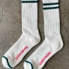 EXTENDED BOYFRIEND SOCKS PARCHMENT