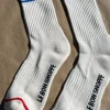 EXTENDED BOYFRIEND SOCKS MILK