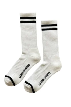 EXTENDED BOYFRIEND SOCKS CLASSIC WHITE