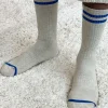 EXTENDED BOYFRIEND SOCKS ICE
