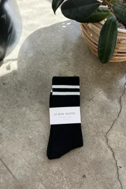 EXTENDED BOYFRIEND SOCKS NOIR