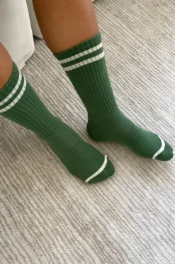 EXTENDED BOYFRIEND SOCKS MOSS