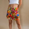 FRUIT STICKERS SKIRT