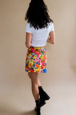 FRUIT STICKERS SKIRT