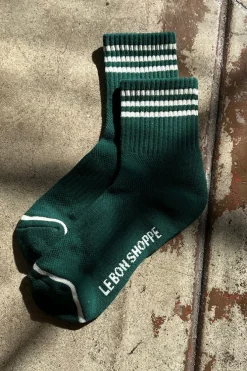 GIRLFRIEND SOCKS HUNTER GREEN