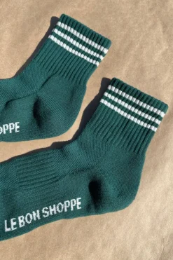 GIRLFRIEND SOCKS HUNTER GREEN