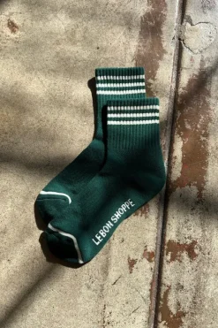 GIRLFRIEND SOCKS HUNTER GREEN