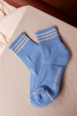GIRLFRIEND SOCKS PARISIAN BLUE