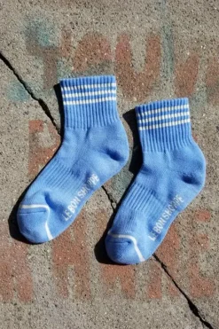 GIRLFRIEND SOCKS PARISIAN BLUE
