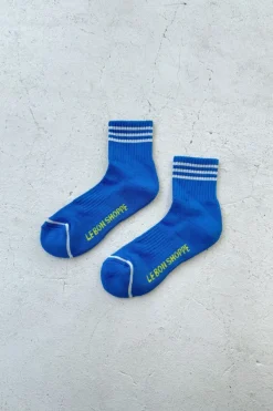 GIRLFRIEND SOCKS ROYAL BLUE
