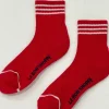 GIRLFRIEND SOCKS SCARLET