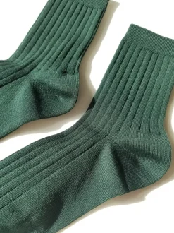 HER SOCKS PEACOCK