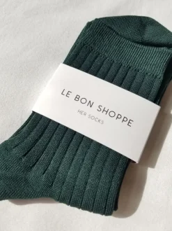 HER SOCKS PEACOCK