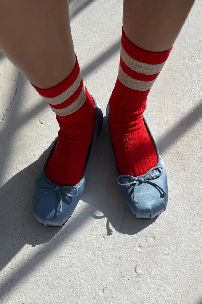 HER VARSITY SOCK