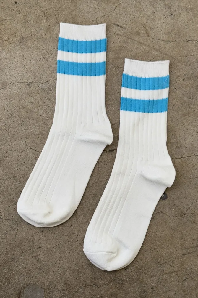 HER VARSITY SOCKS