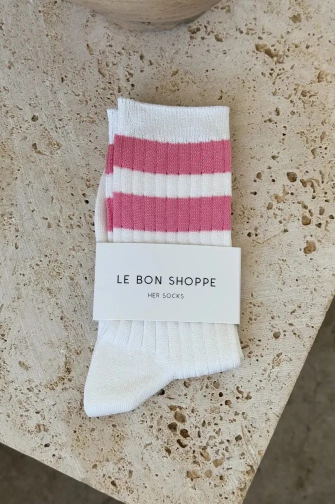 HER VARSITY SOCKS