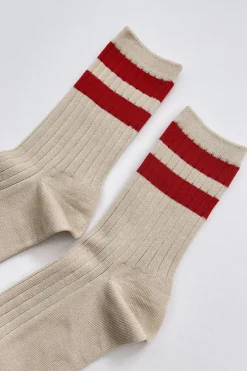 HER VARSITY SOCKS