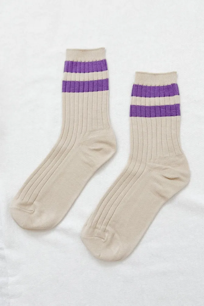 HER VARSITY SOCKS