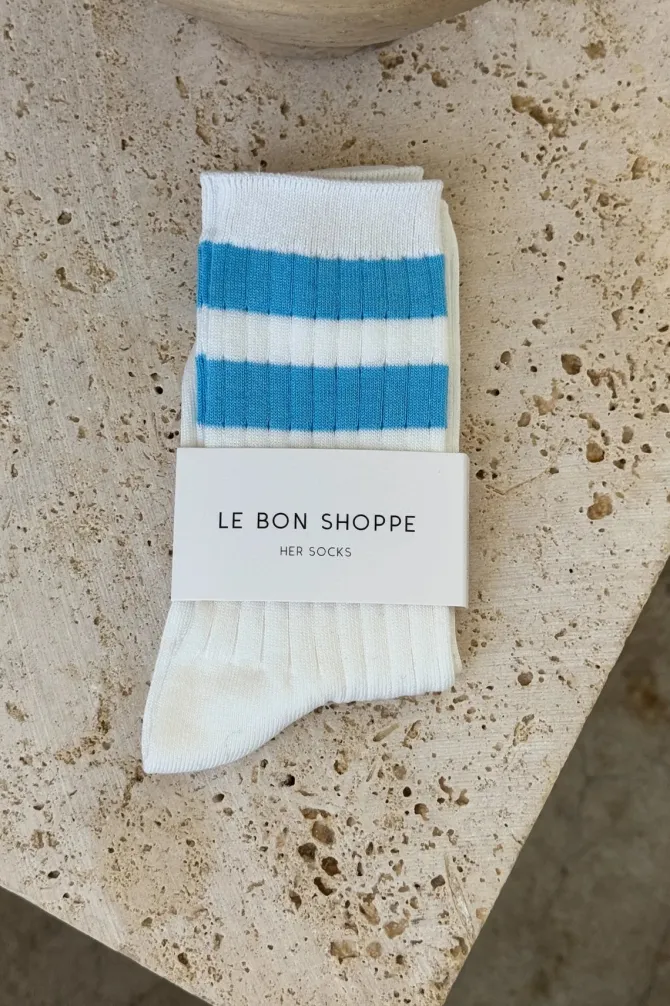 HER VARSITY SOCKS